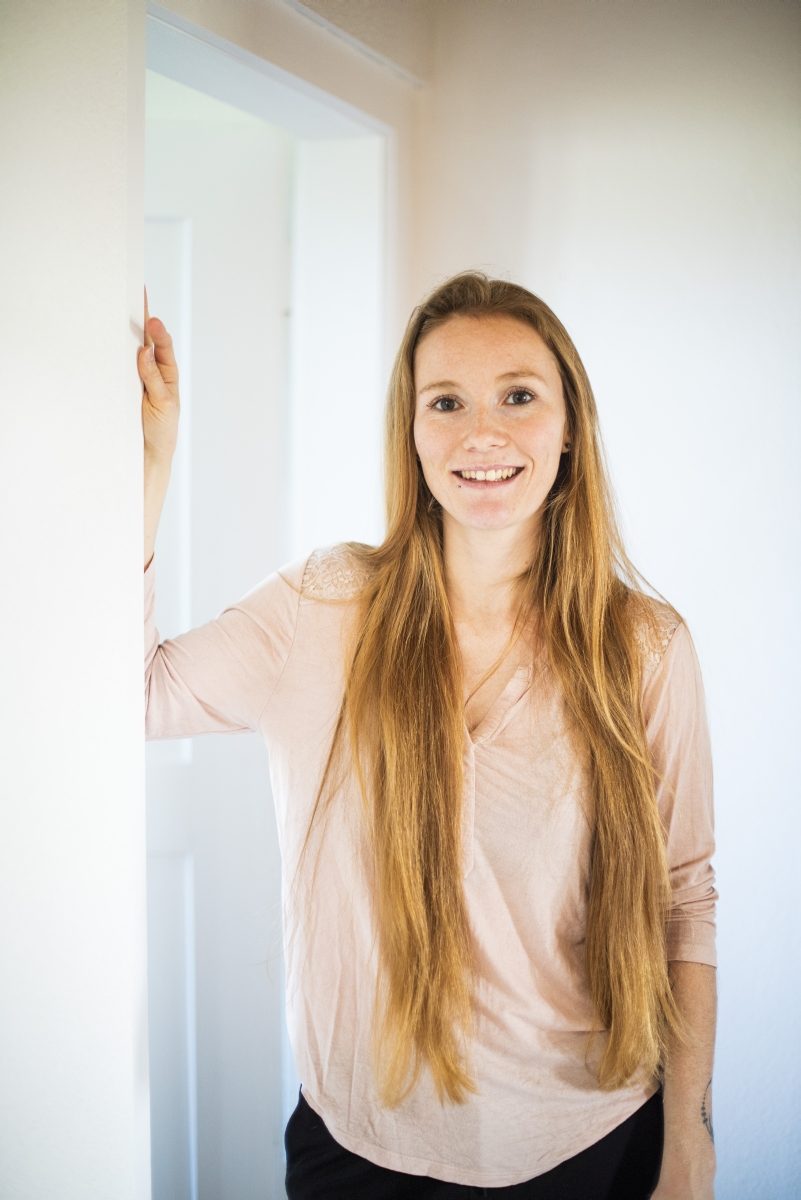 Manuela Driesener, Geschäftsführerin und Malerin